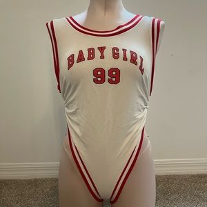 Jersey body suit